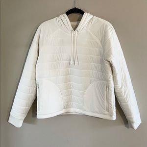 Lululemon Dynamic Movement ivory hoodie size 10 NWOT